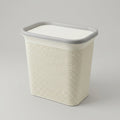 White Square Trash Can By Zodiya