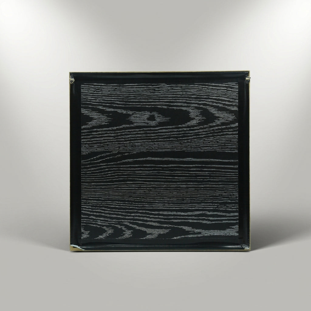 Wooden Black Textured Wall Frame By Zodiya