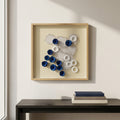 Wooden Blue Wall Frame By Zodiya