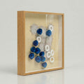 Wooden Blue Wall Frame By Zodiya