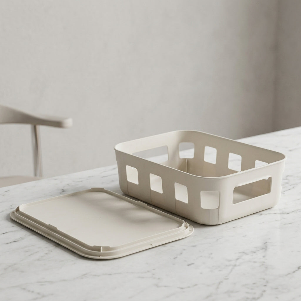 Multipurpose Kitchen Storage Box With Lid By Zodiya