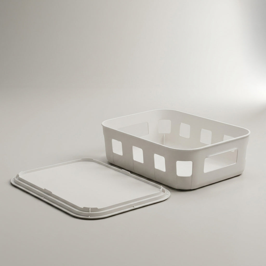 Multipurpose Kitchen Storage Box With Lid By Zodiya