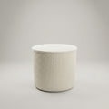 White Round Multipurpose Storage Box By Zodiya