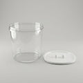 White Grain Storage Box By Zodiya