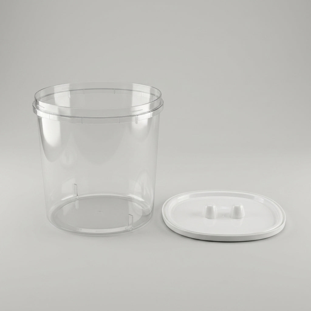 White Grain Storage Box By Zodiya