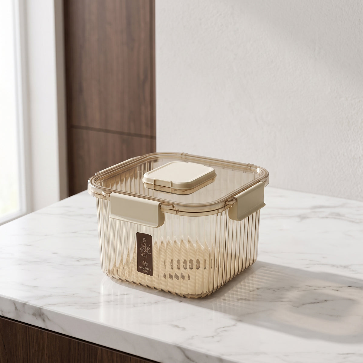 Small Brown Storage By Zodiya