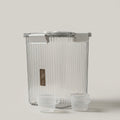 White Large Grain Storage Box by Zodiya