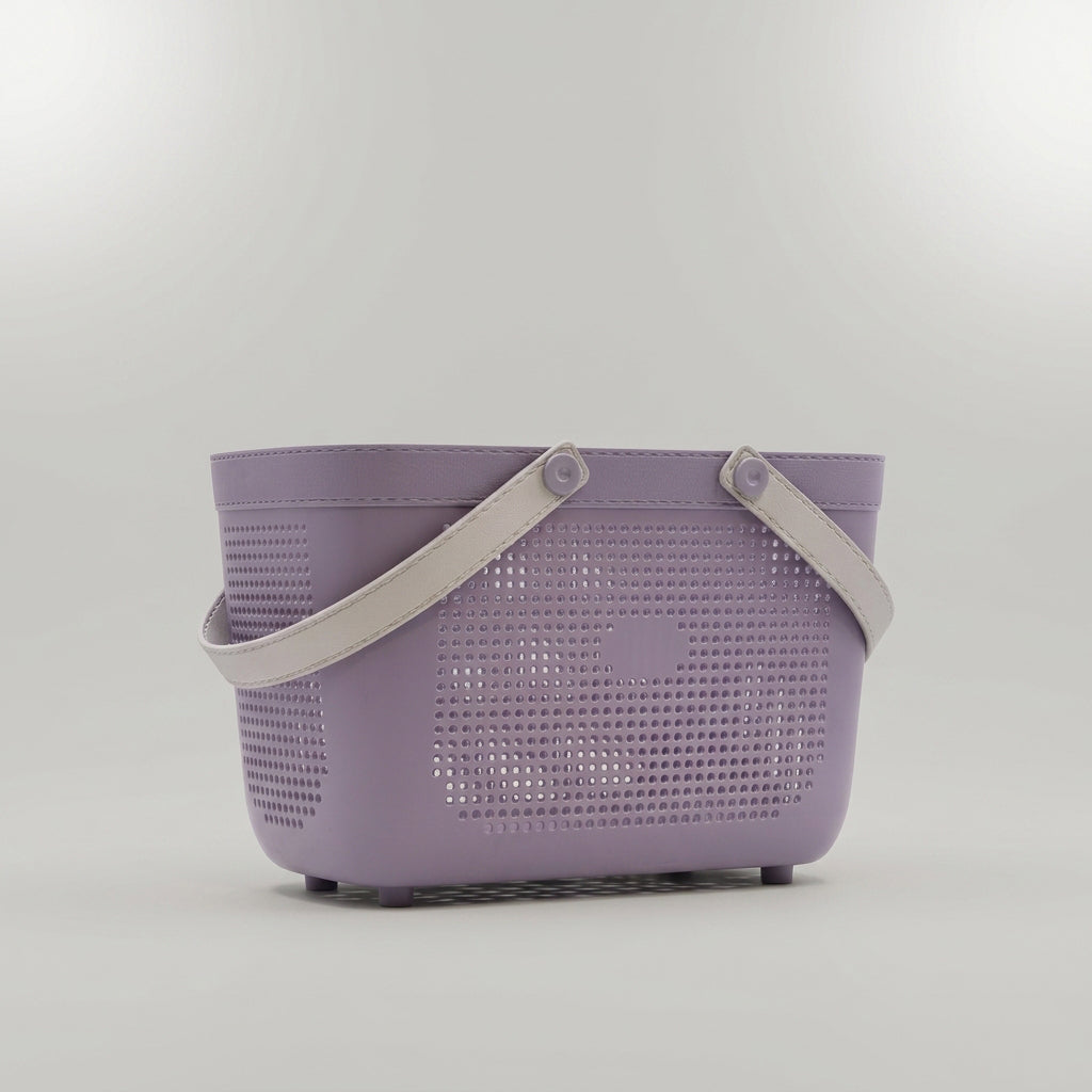 Purple Multipurpose Organiser Basket By Zodiya
