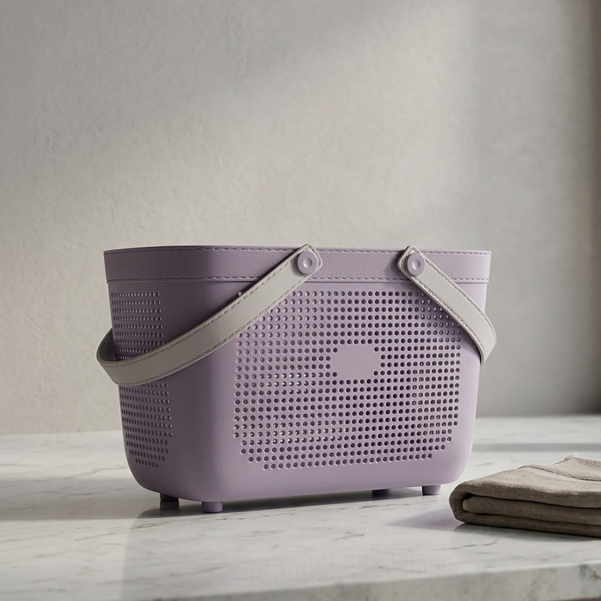 Purple Multipurpose Organiser Basket By Zodiya