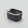 Dark Grey Multipurpose Organiser Basket By Zodiya