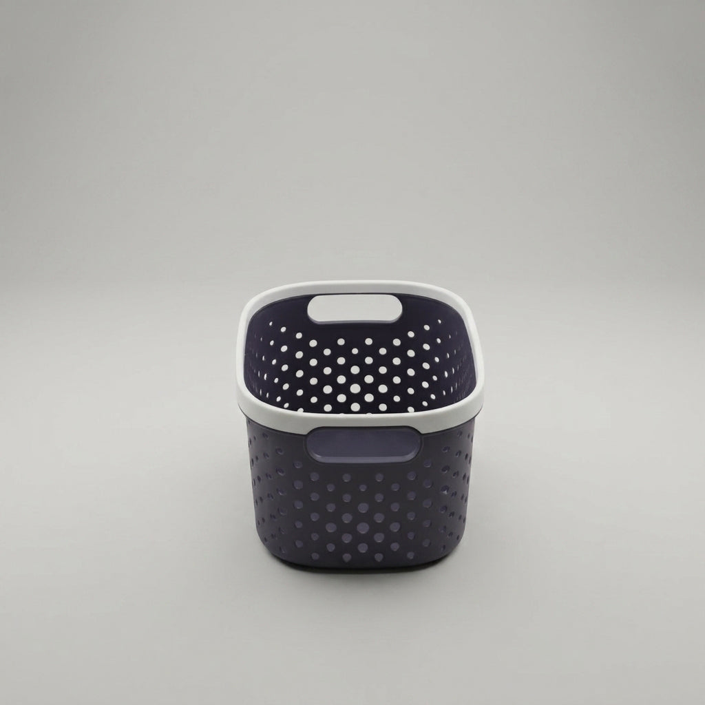 Dark Grey Multipurpose Organiser Basket By Zodiya