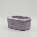Lavender Multipurpose Organiser Basket by Zodiya