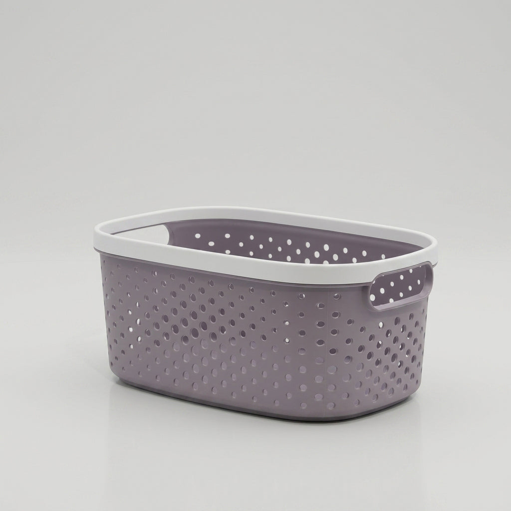 Lavender Multipurpose Organiser Basket by Zodiya