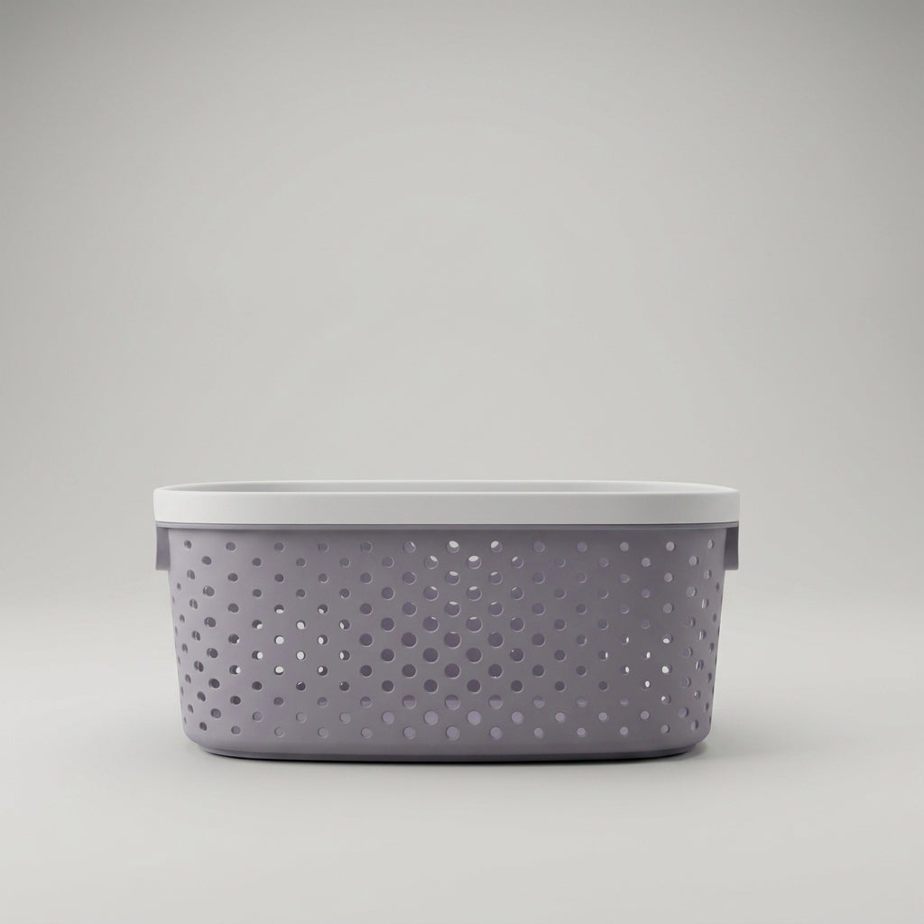 Lavender Multipurpose Organiser Basket by Zodiya