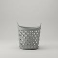 Grey Plastic Laundry Basket (Medium) By Zodiya