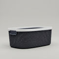 Small Black Multipurpose Organiser Basket By Zodiya