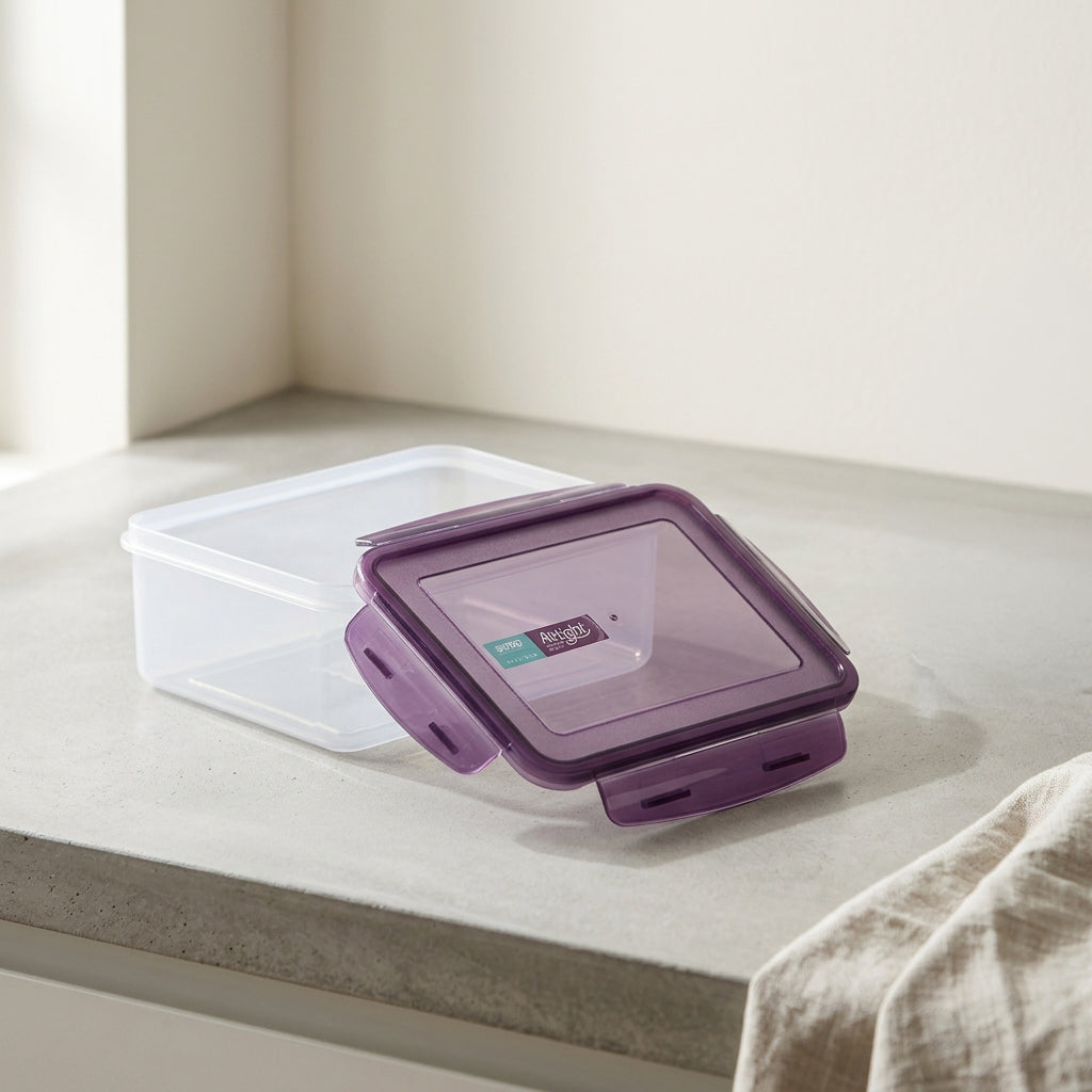 Plastic Food Storage Container Box (1250) by Zodiya