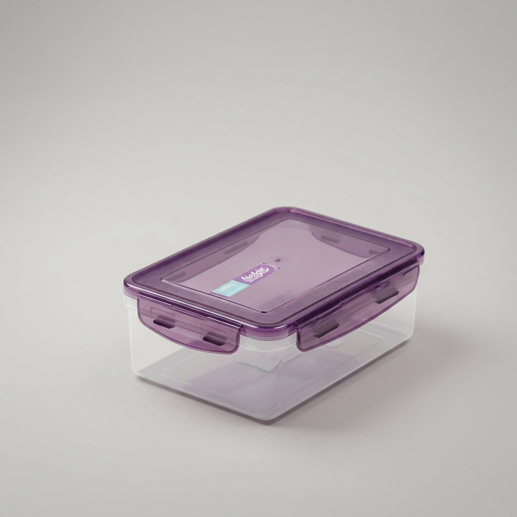 Plastic Food Storage Container Box (1250) by Zodiya