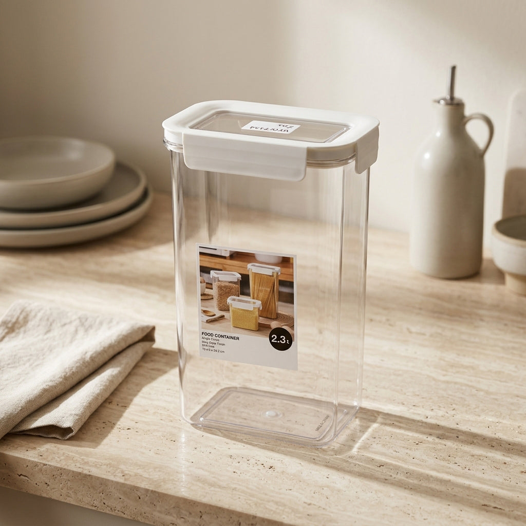 Plastic Food Container Box (2.3 Ltr) By Zodiya