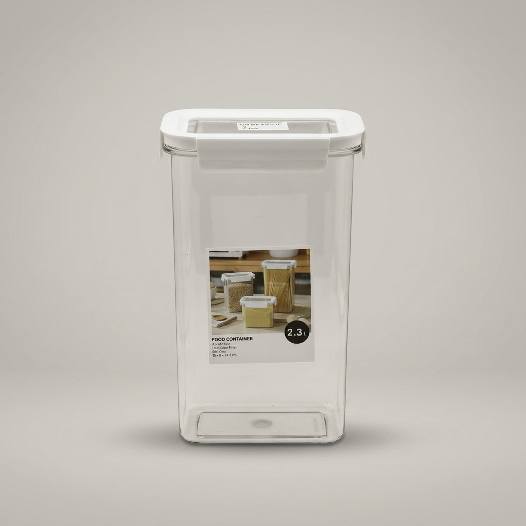 Plastic Food Container Box (2.3 Ltr) By Zodiya