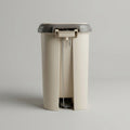 White Plastic Trash Bin By Zodiya