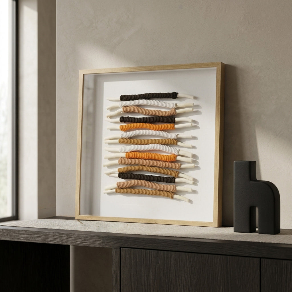 Wooden Picture Frame (Rope Design) By Zodiya