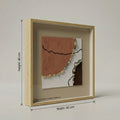 Wooden Frame For Wall (Sand Stone Design) By Zodiya