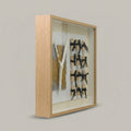 Wooden Frame for Wall (Loom Inspired Design)  By Zodiya