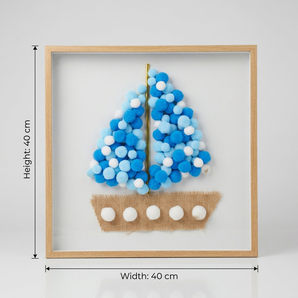 Wooden Frame for Wall (Baloon Design) By Zodiya