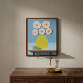 Wooden Floral Wall Art Key Holder by Zodiya