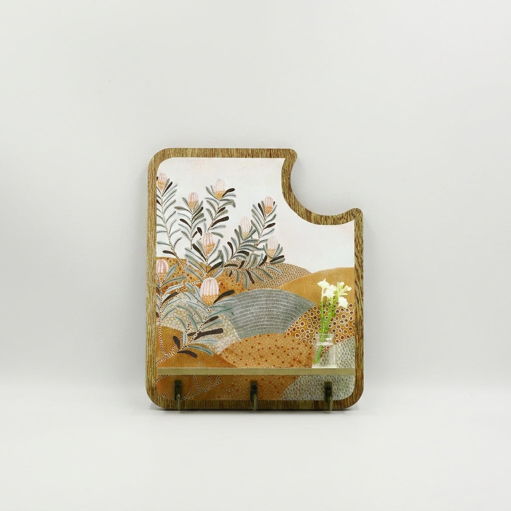 Wooden Key Holder By Zodiya