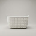 White Multipurpose Organiser Basket By Zodiya