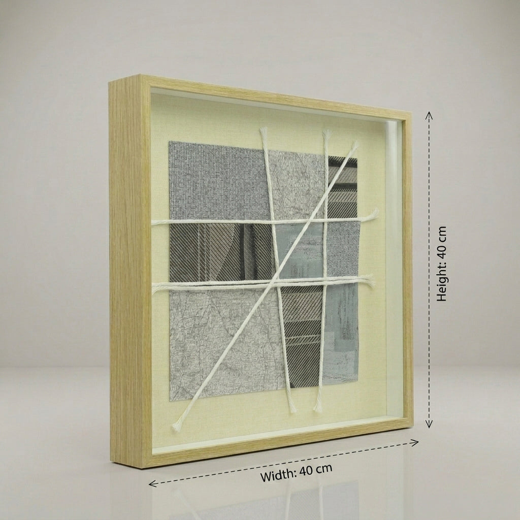 Wooden Picture Frame( Woven Effect )By Zodiya