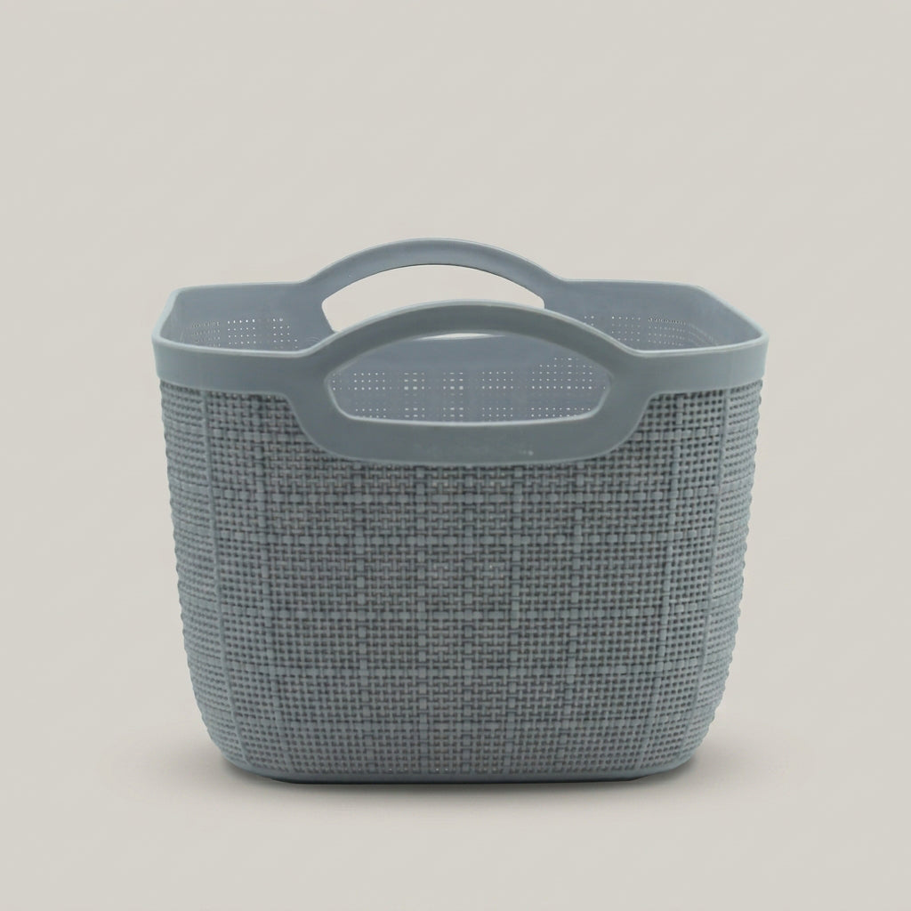 Grey Multipurpose Organiser Basket (large) By Zodiya