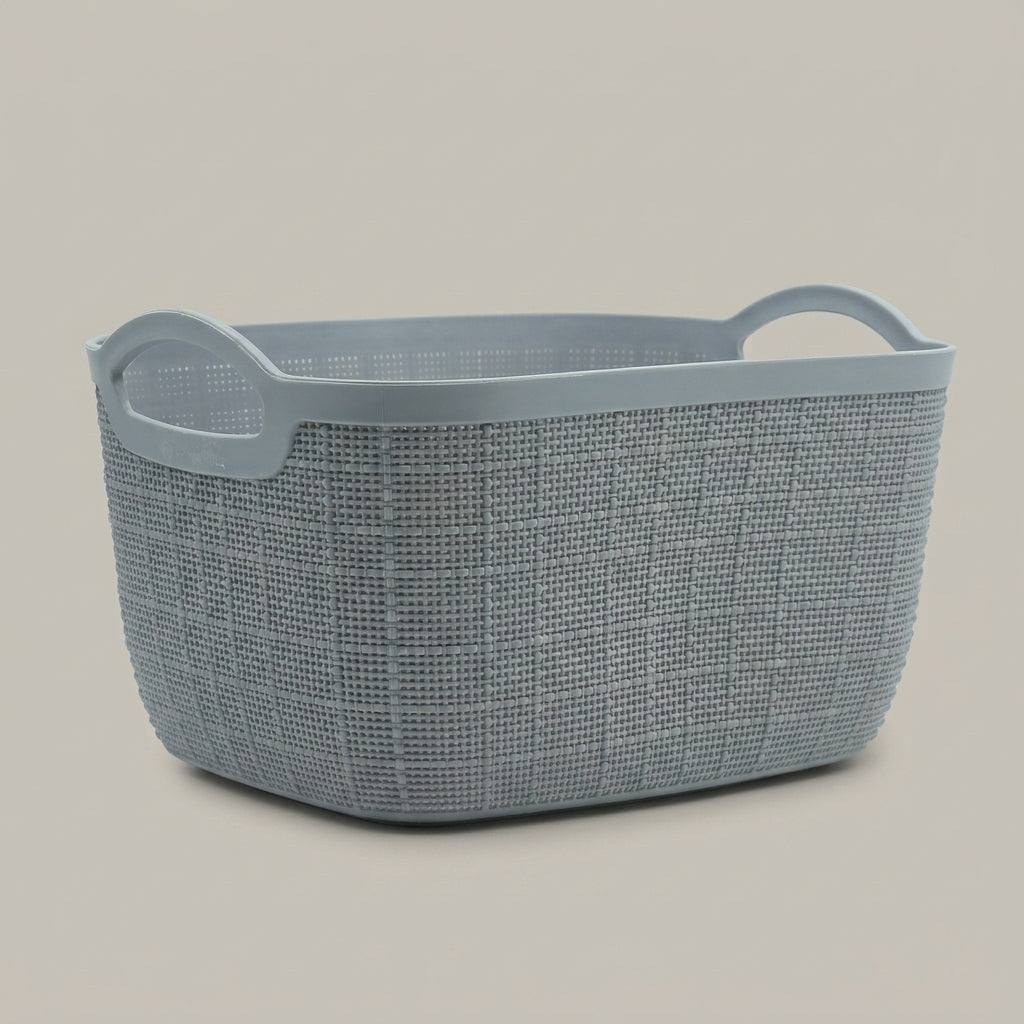 Grey Multipurpose Organiser Basket (large) By Zodiya