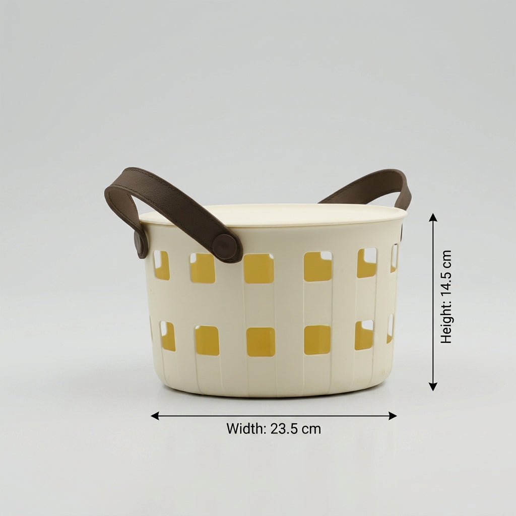 Small Multipurpose Organiser Box With Lid By Zodiya