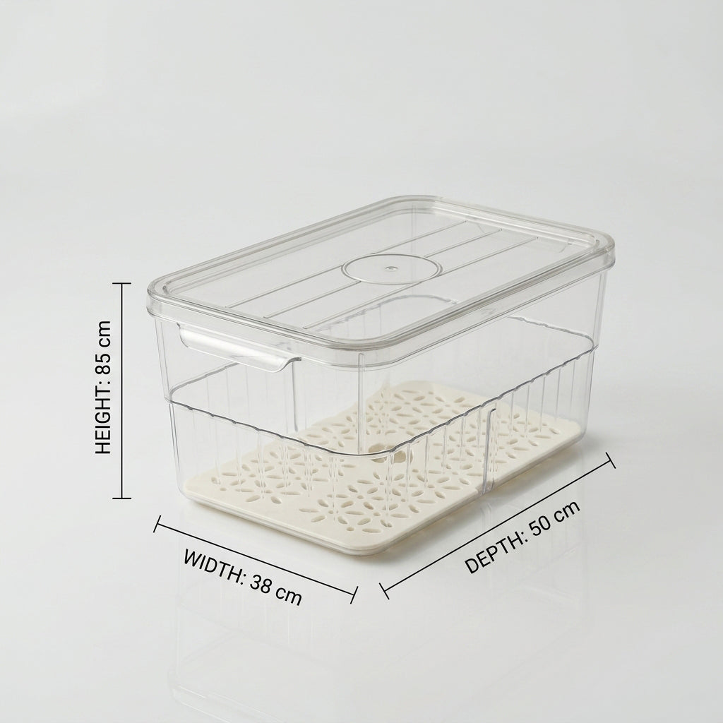 Plastic Fridge Organiser Box By Zodiya