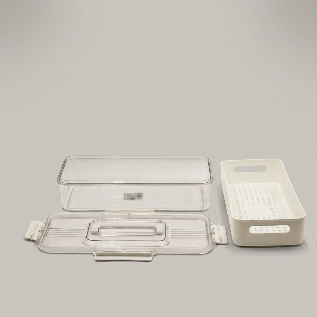 Plastic Large Fridge Organiser Box By Zodiya