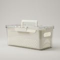 Plastic Large Fridge Storage Box With Lid By Zodiya