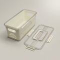 Plastic Large Fridge Storage Box With Lid By Zodiya