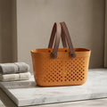 Orange Multipurpose Organiser Basket  By Zodiya