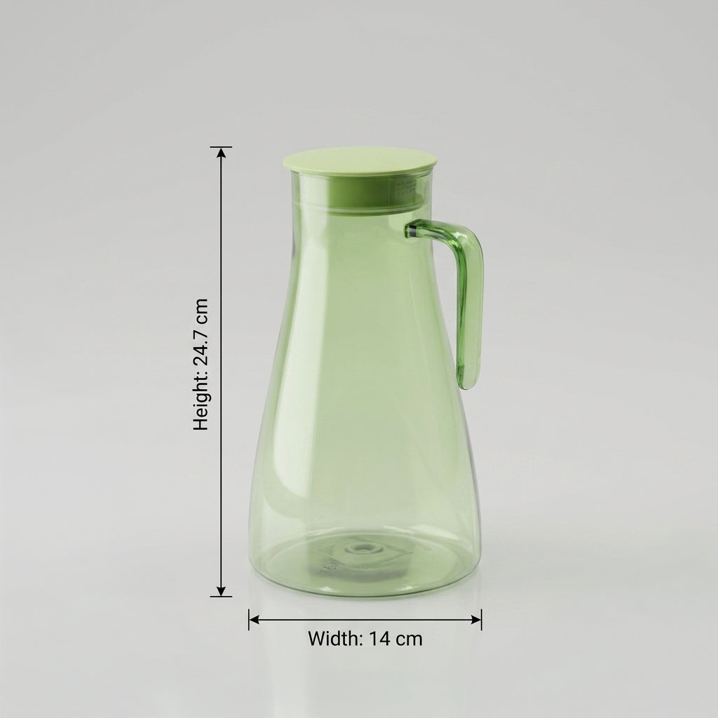 Plastic Green Water Jug By Zodiya