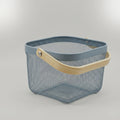 Teal Organiser Basket By Zodiya