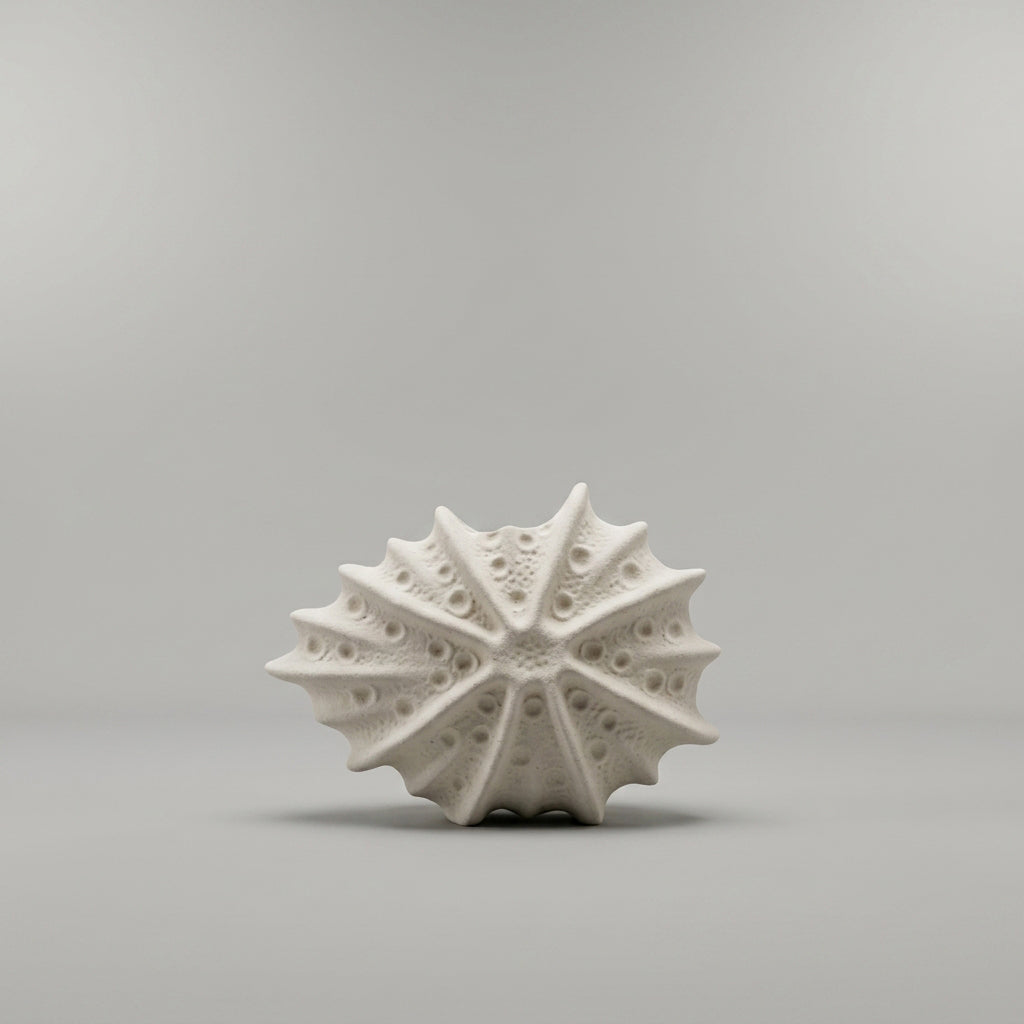 Sea Urchin Shell Flower Vase by Zodiya