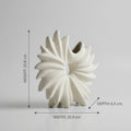 Starburst Shape Ceramic Vase by Zodiya