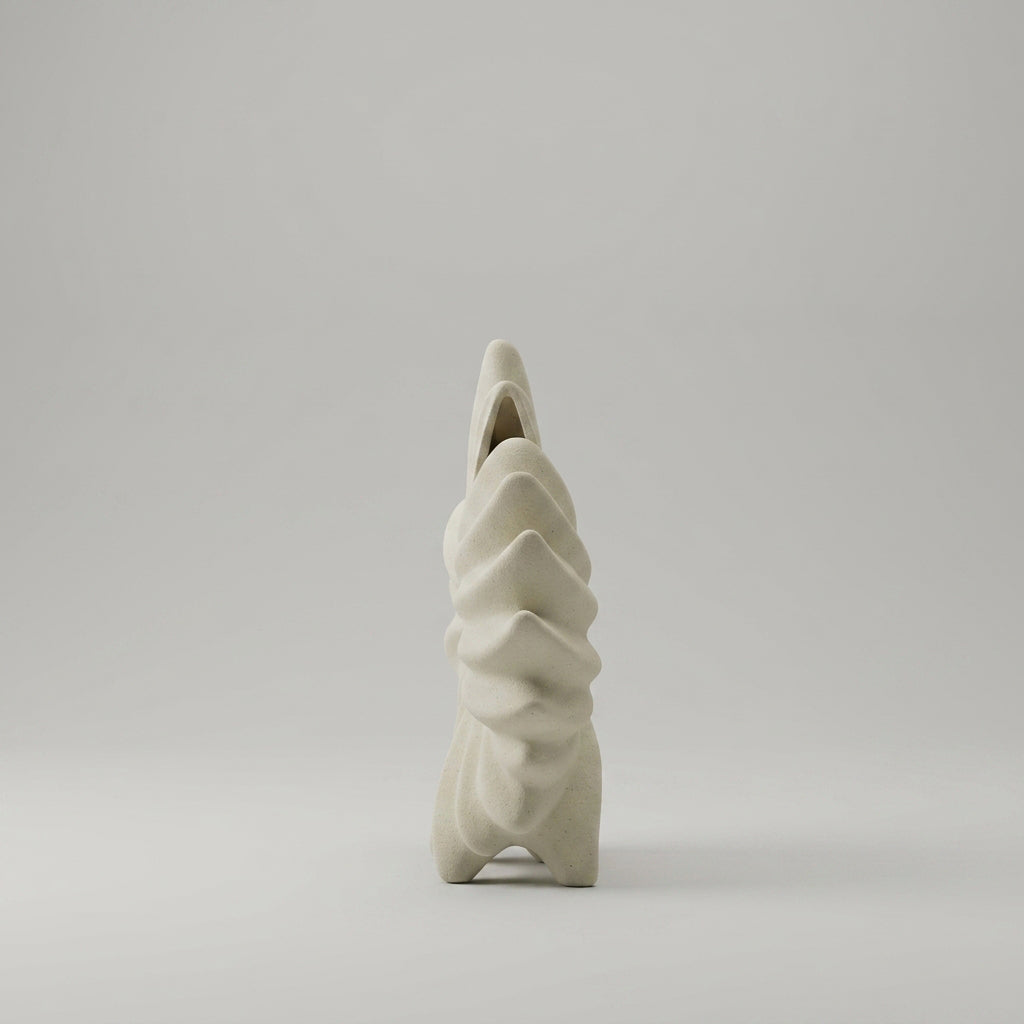 Starburst Shape Ceramic Vase by Zodiya