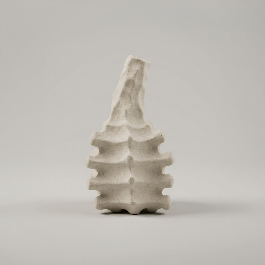 Spiral Shell Flower Vase by Zodiya