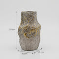 Stone Texture Flower Vase by Zodiya