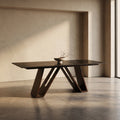 Marble Top 8 Seater Dining Table by Zodiya