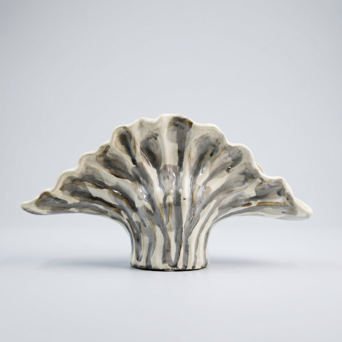 Petal Shape Large Ceramic Flower Vase By Zodiya